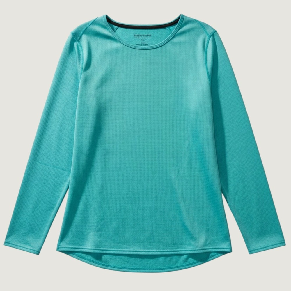 89 | Patagonia Gorpcore Hiking Capilene Midweight Baselayer Turquoise Women L